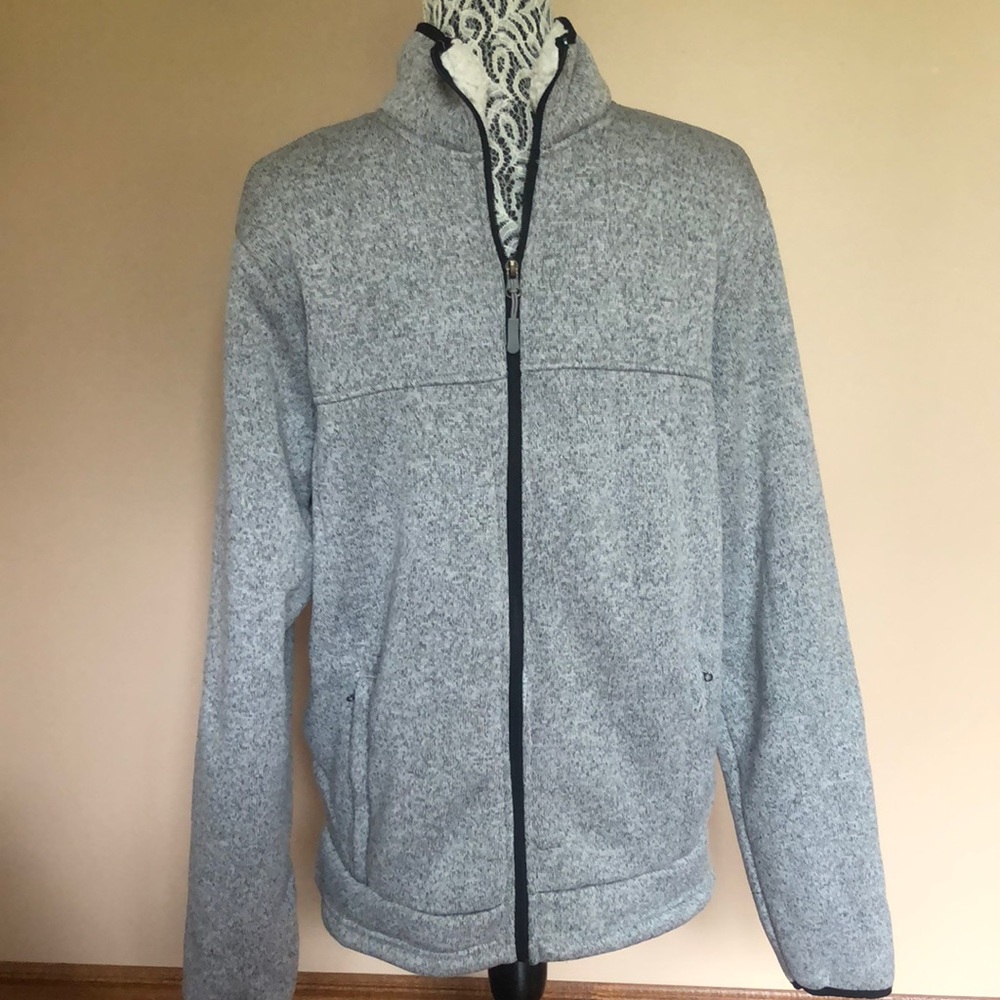 🍒3/30$.Large George Men's Sherpa-Lined jumper, sweater.